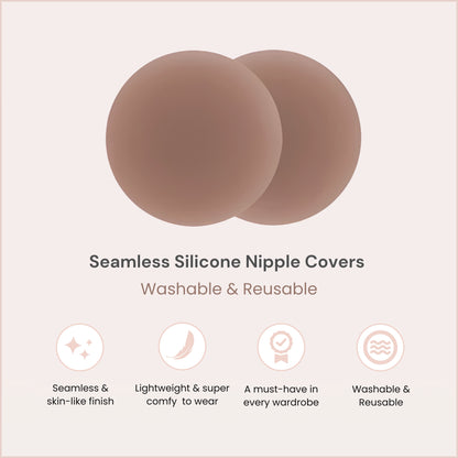 Aura™ Seamless Silicone Nipple Covers