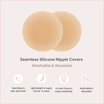 Aura™ Seamless Silicone Nipple Covers