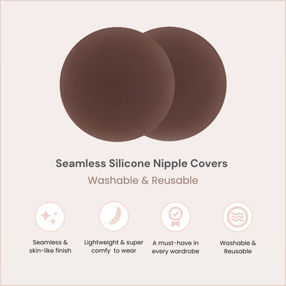 Aura™ Seamless Silicone Nipple Covers