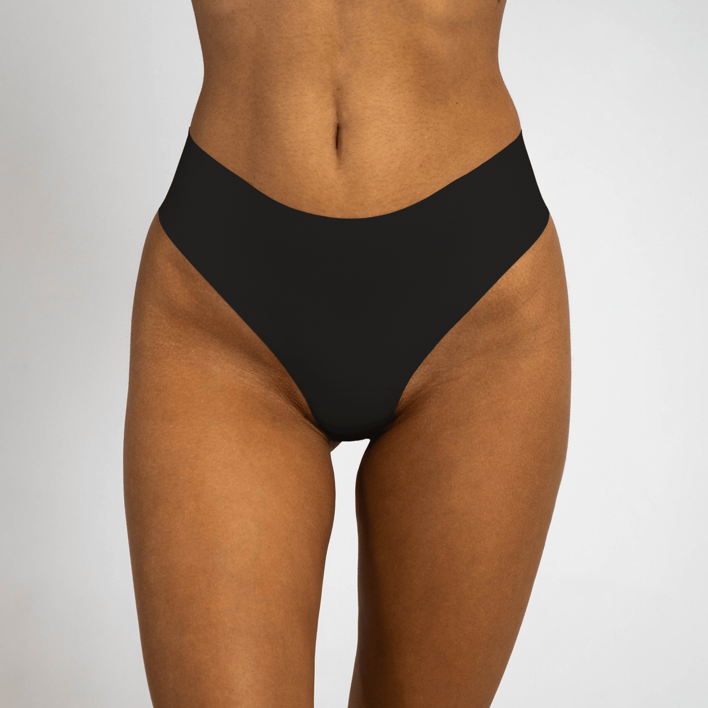 Aura Invisible Camel Toe Thong High Rise