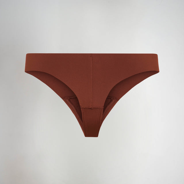 Aura™ Invisible Camel Toe Thong Mid Rise