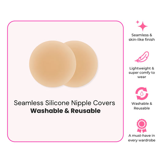 Aura™ Seamless Silicone Nipple Covers