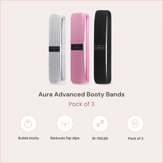 Aura™ Advanced Booty Bands (Pack Of 3)